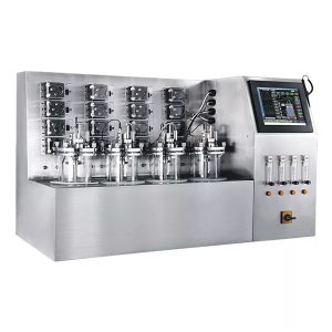 multiple parallel glass fermenter bioreactor system
