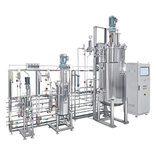 flerfaset-rustfrit-stål-gæringssystem Flerstegs fermenteringssystem i rustfrit stål